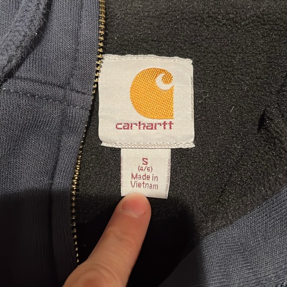 Women’s Carhartt sweatshirt jacket - Picture 2 of 5